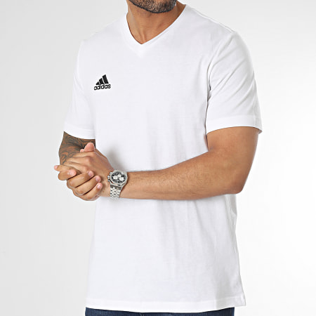 Adidas Performance - Camiseta cuello pico Ent22 HC0452 Blanco