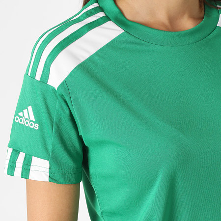 Adidas Performance - Squad 21 Camiseta de rayas para mujer GN5752 Verde