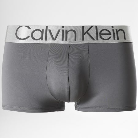 Calvin Klein - Reconsidered Steel NB3074A Negro Azul Marino Gris Boxer Set 3
