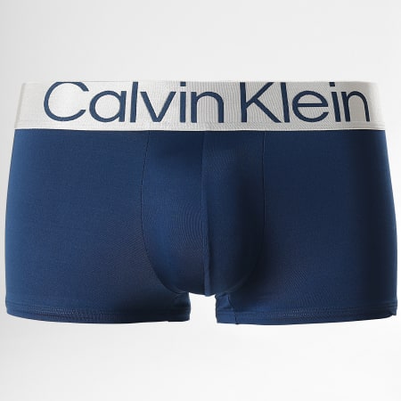 Calvin Klein - Reconsidered Steel NB3074A Negro Azul Marino Gris Boxer Set 3