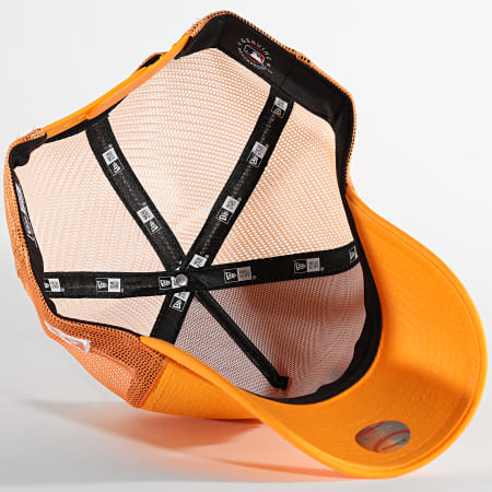 New Era - Cappello Trucker a rete tonale New York Yankees Arancione