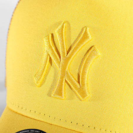 New Era - Cappello Trucker a rete tonale New York Yankees Giallo