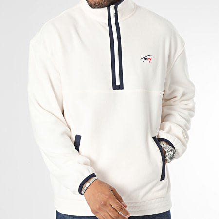 Tommy Jeans - Relax Signature Giacca con collo a zip 6799 Beige