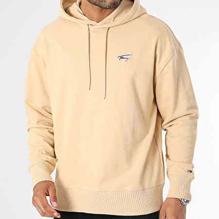 Tommy Jeans - Sweat Capuche Relax Signature 6797 Beige