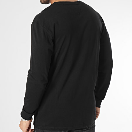 Tommy Jeans - Tee Shirt Manches Longues Classic Linear 6879 Noir