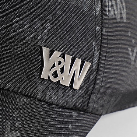 Y et W - Cappello con logo nero