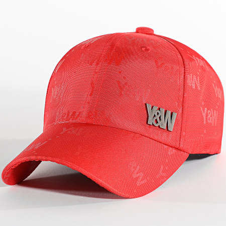 Y et W - Cappello con logo rosso