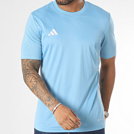 Adidas Sportswear - Maglietta a righe IA9145 Azzurro