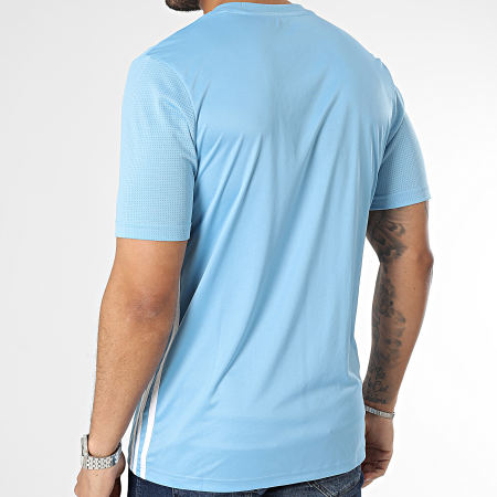 Adidas Sportswear - Maglietta a righe IA9145 Azzurro