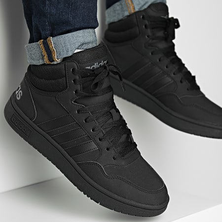 Adidas Sportswear - Sneakers Hoops 3 Mid GV6683 Core Black
