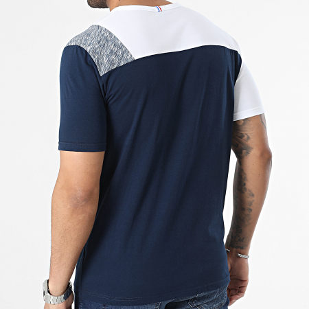 Le Coq Sportif - Tee Shirt 2320468 Bleu Marine Blanc