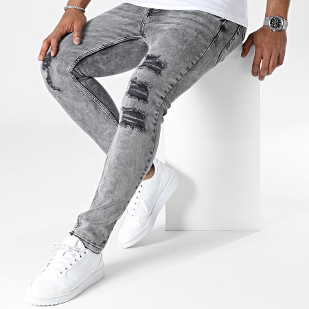 Black Industry - Jean Skinny 1325 Gris