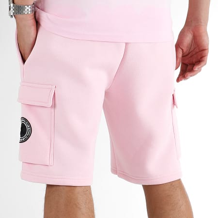 Final Club - Set di maglietta e pantaloncini da jogging rosa 1107 1089