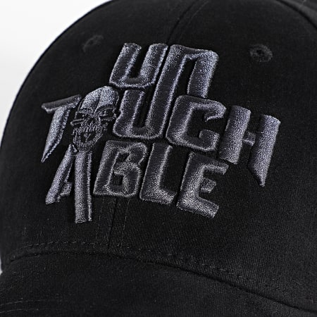 Untouchable - Cappello con logo nero grigio