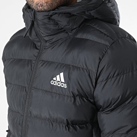 Adidas Sportswear - Doudoune Capuche Intersport HI0940 Noir