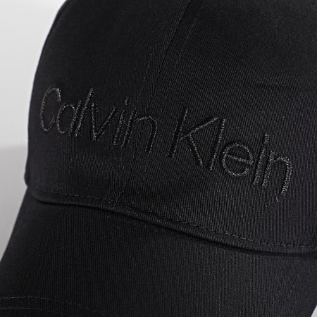 Calvin Klein - Gorra CK Must Minimum Logo 0613 Negra