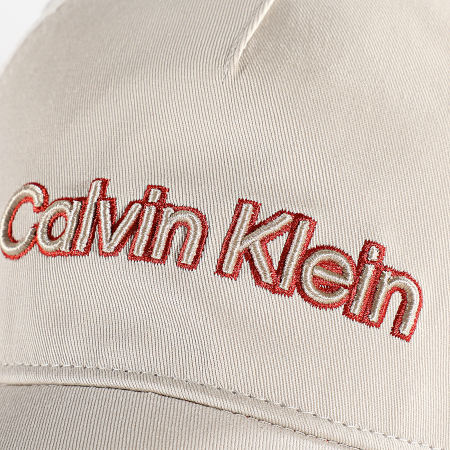 Calvin Klein - Cappello con ricamo 0656 Beige