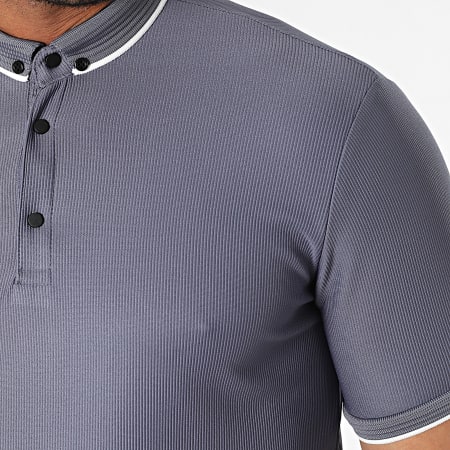 Classic Series - Polo Manches Courtes Gris Anthracite