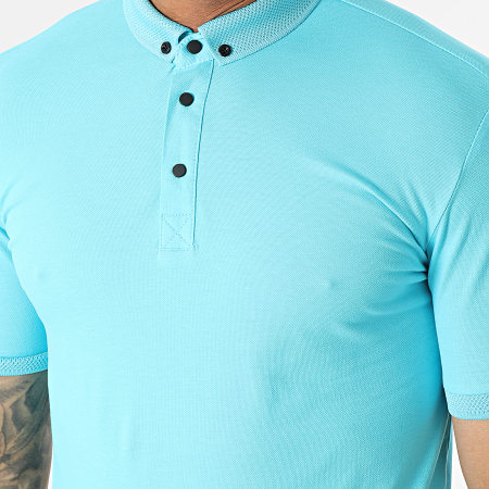Classic Series - Polo Manches Courtes Turquoise