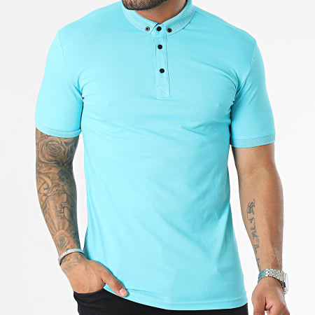 Classic Series - Polo Manches Courtes Turquoise