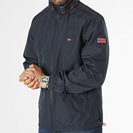 Geographical Norway - Giacca con zip blu navy