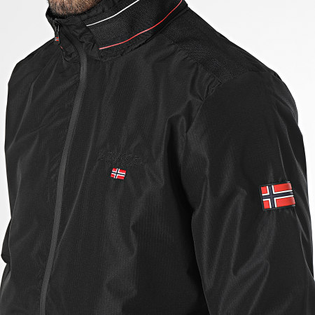 Geographical Norway - Giacca con zip nera