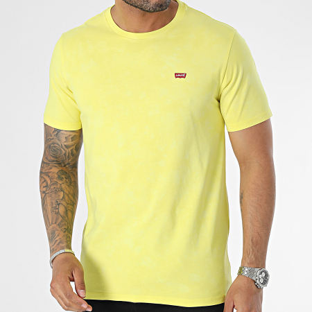 Levi's - Camiseta 56605 Yellow Tie Dye