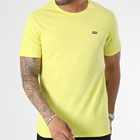 Levi's - Camiseta 56605 Yellow Tie Dye