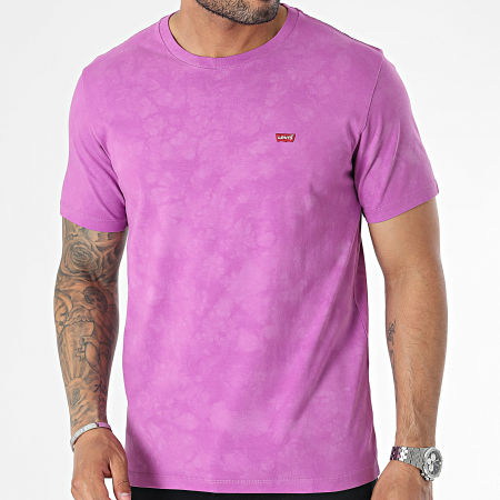 Levi's - Camiseta 56605 Purple Tie Dye
