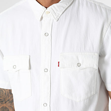 Levi's - Camicia a maniche corte rilassata A5722 Bianco