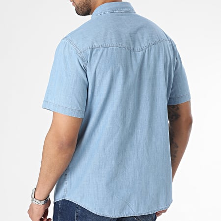 Levi's - A5722 Camisa vaquera manga corta lavado azul