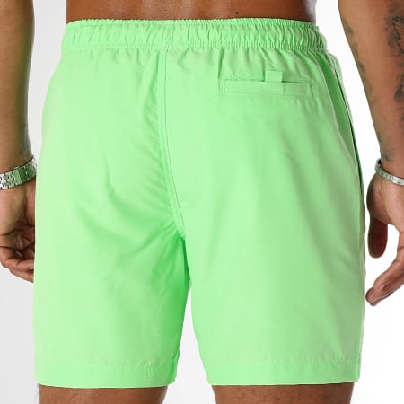 Looney Tunes - Short De Bain Bugs Bunny Graff Vert Fluo