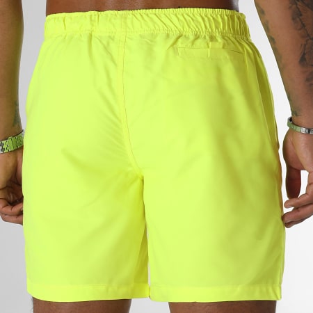 Looney Tunes - Short De Bain Bugs Bunny Graff Jaune Fluo