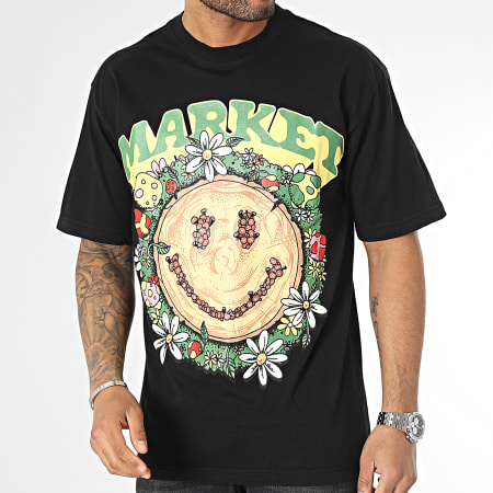 Market - Camiseta Descomposición Negro