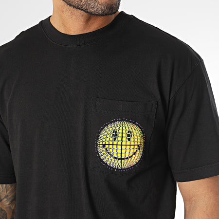 Market - Smiley Pocket Tee Shirt Afterhours Pocket Negro
