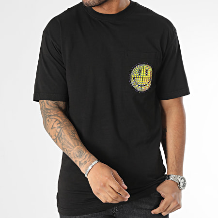 Market - Smiley Pocket Tee Shirt Afterhours Pocket Negro