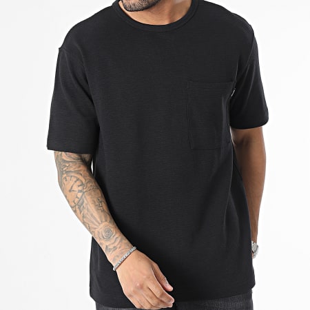 Only And Sons - Tee Shirt Poche Anos Rlx Structure Noir