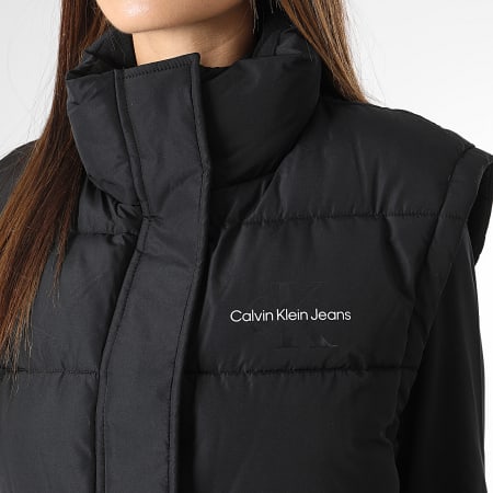 Calvin Klein - Abrigo de mujer sin mangas 1382 Negro