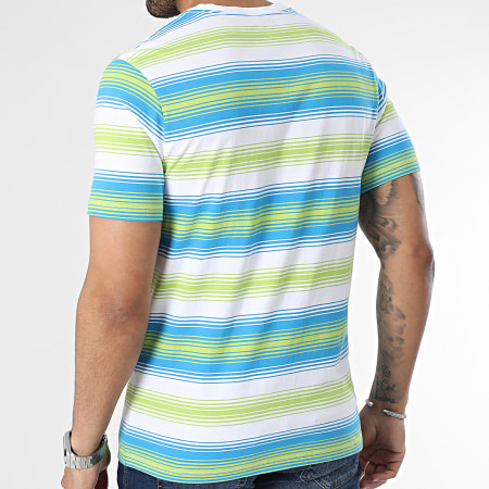 Levi's - Tee Shirt 56605 Bleu Vert Blanc