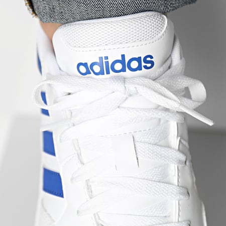 Adidas Sportswear - Hoops 3 GY5435 Cloud White Royal Blue Sneakers