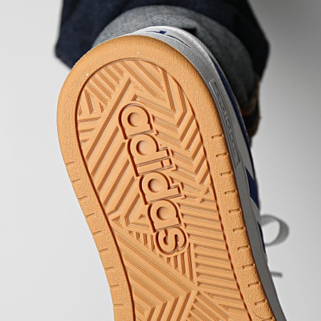 Adidas Sportswear - Hoops 3 GY5435 Cloud White Royal Blue Sneakers