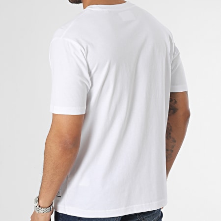 Classic Series - Tee Shirt Oversize Large Harvard Blanc