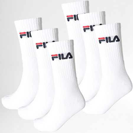 Fila - Confezione da 6 paia di calzini F9505 Bianco