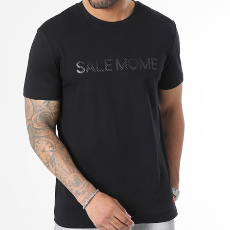 Sale Môme Paris - Tee Shirt Carbone Lapin Noir Noir