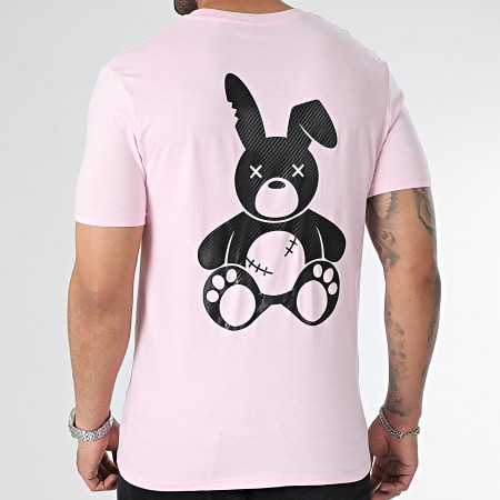 Sale Môme Paris - Carbon Camiseta Pink Rabbit Negro