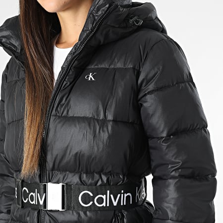 Calvin Klein - Giacca da donna con cappuccio 1371 nero