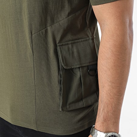 Classic Series - Kaki Groen Pocket Tee-shirt