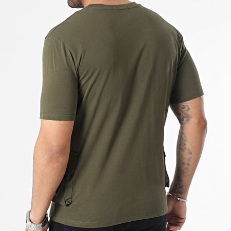 Classic Series - Kaki Groen Pocket Tee-shirt