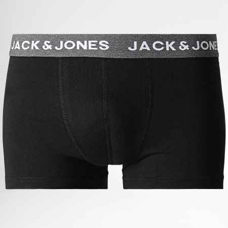Jack And Jones - Juego de 5 calzoncillos negros Huey