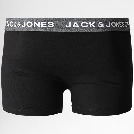 Jack And Jones - Juego de 5 calzoncillos negros Huey